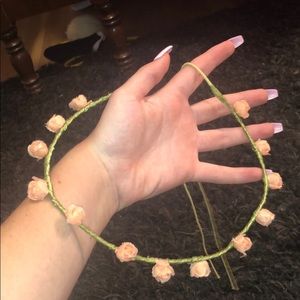 Flower crown. Flowers in tact